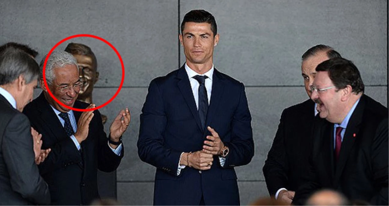 Cristiano Ronaldo\'nun Kendisine Benzemeyen Büstü Görenleri Güldürdü