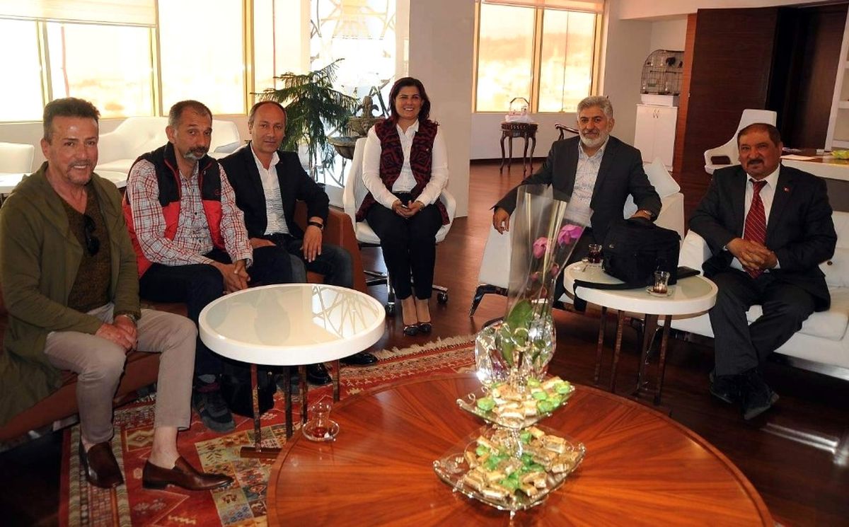 Didimli Çalışan Gazeteciler Çerçioğlu\'nu Ziyaret Etti