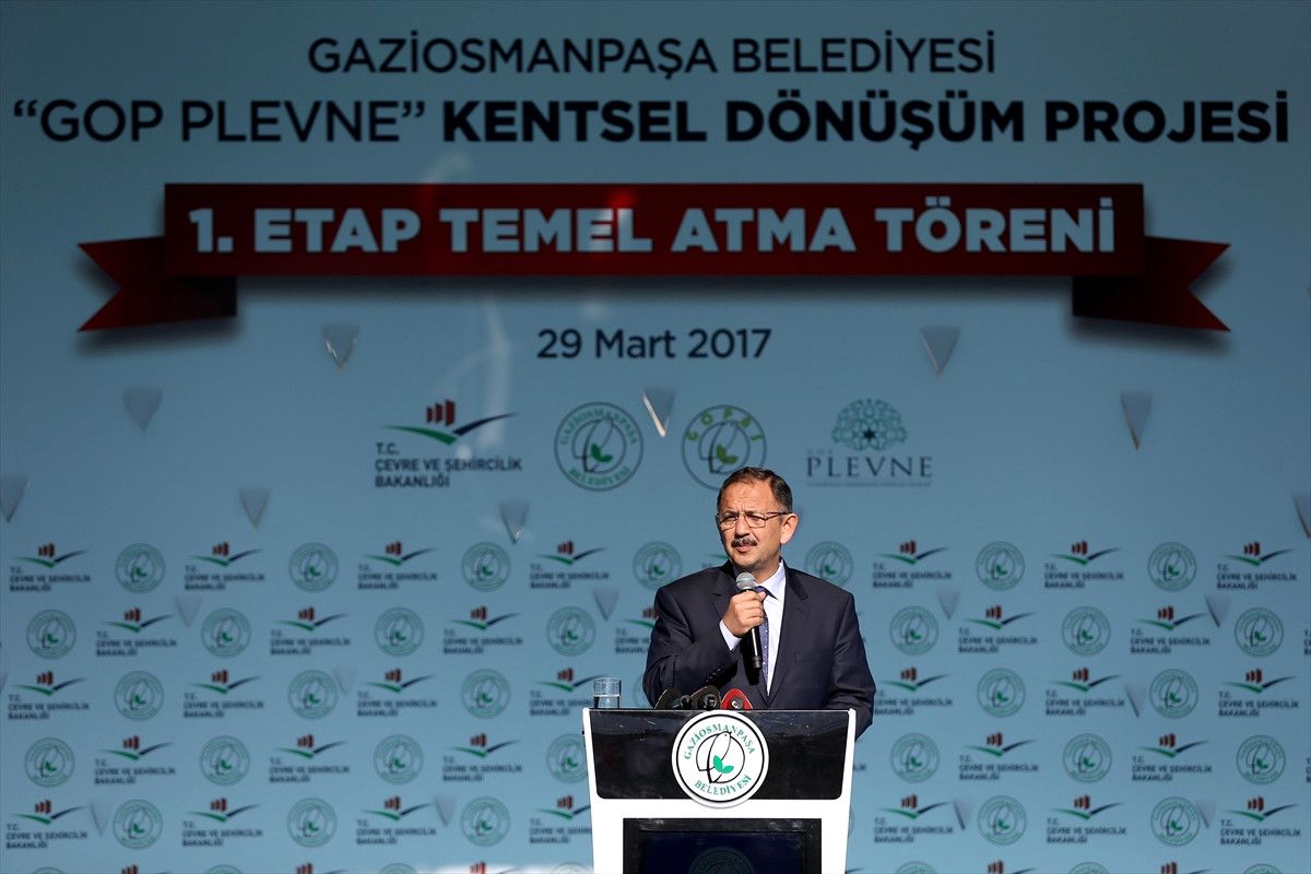 Gop Plevne" Kentsel Dönüşüm Projesi\'nin Temeli Atıldı