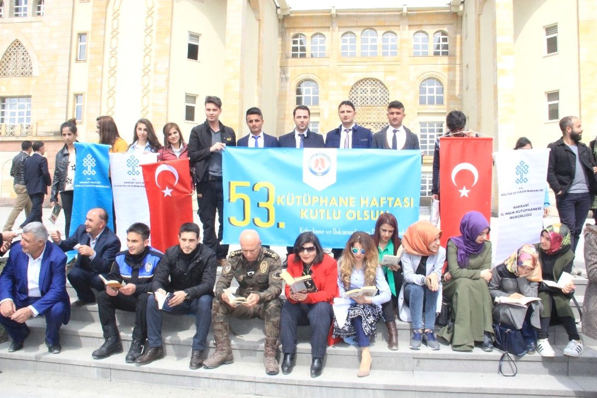 Hakkari\'de Kitap Okuma Etkinliği