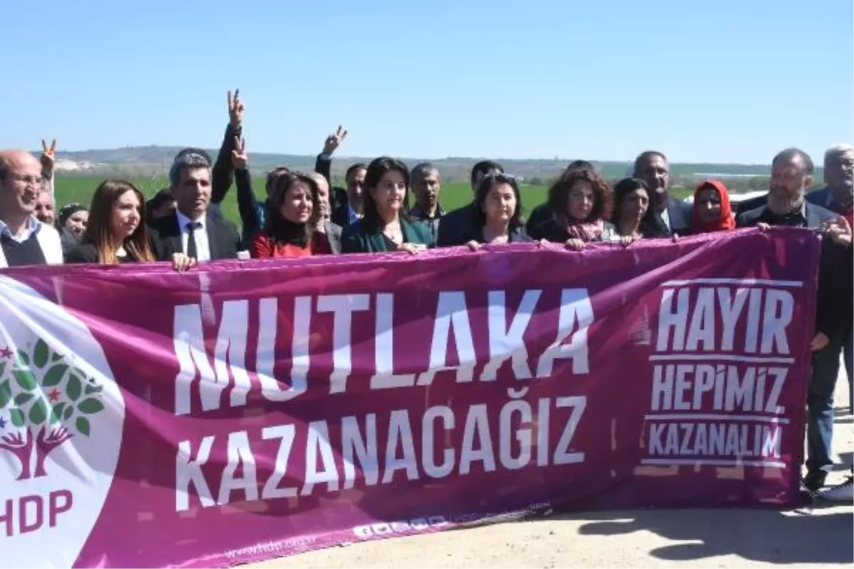 Hdp, Trakya\'da \'Hayır\' Kampanyasını Cezaevi Önünde Başlattı