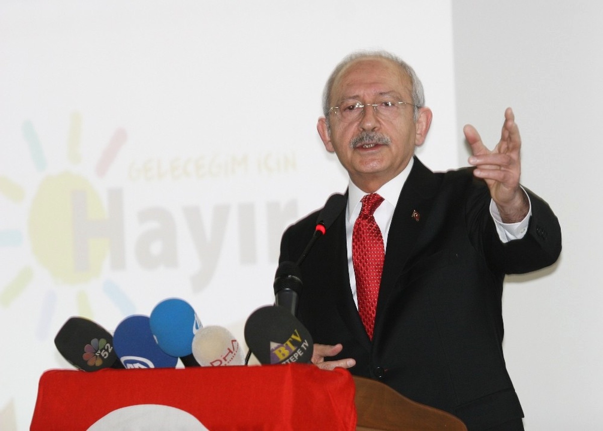 Kılıçdaroğlu: Geleceğimiz, Çocuklarımız, Demokrasimiz İçin Hayır Oyu Vereceğiz (Detaylar)