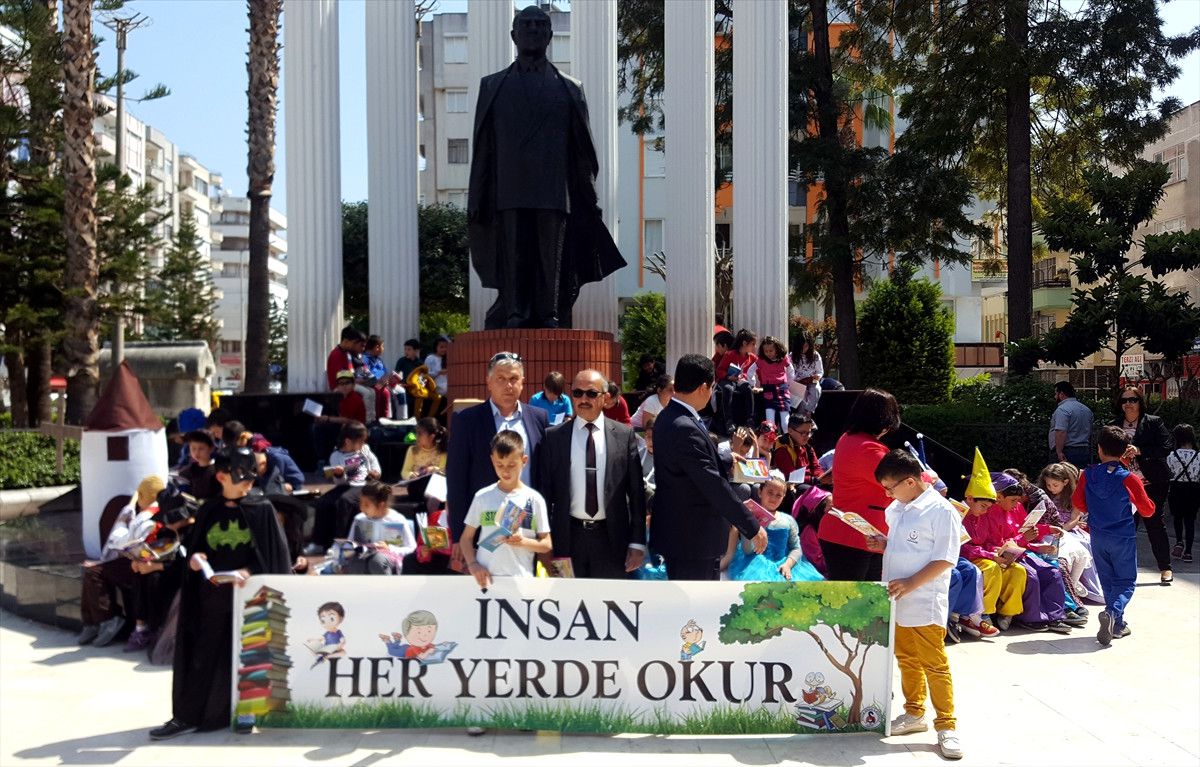 Kumluca\'da Kitap Okuma Etkinliği