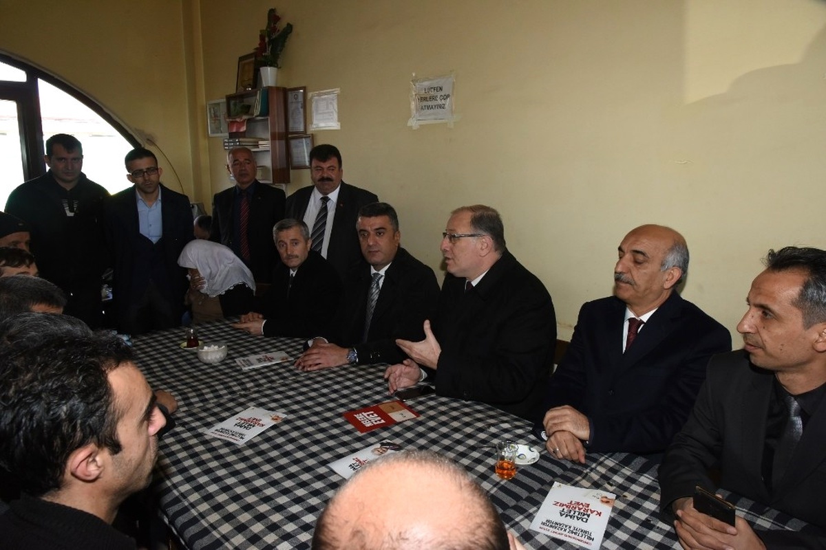 Mavi Çarşı Esnafına Cumhurbaşkanlığı Hükumet Sistemi Anlatıldı