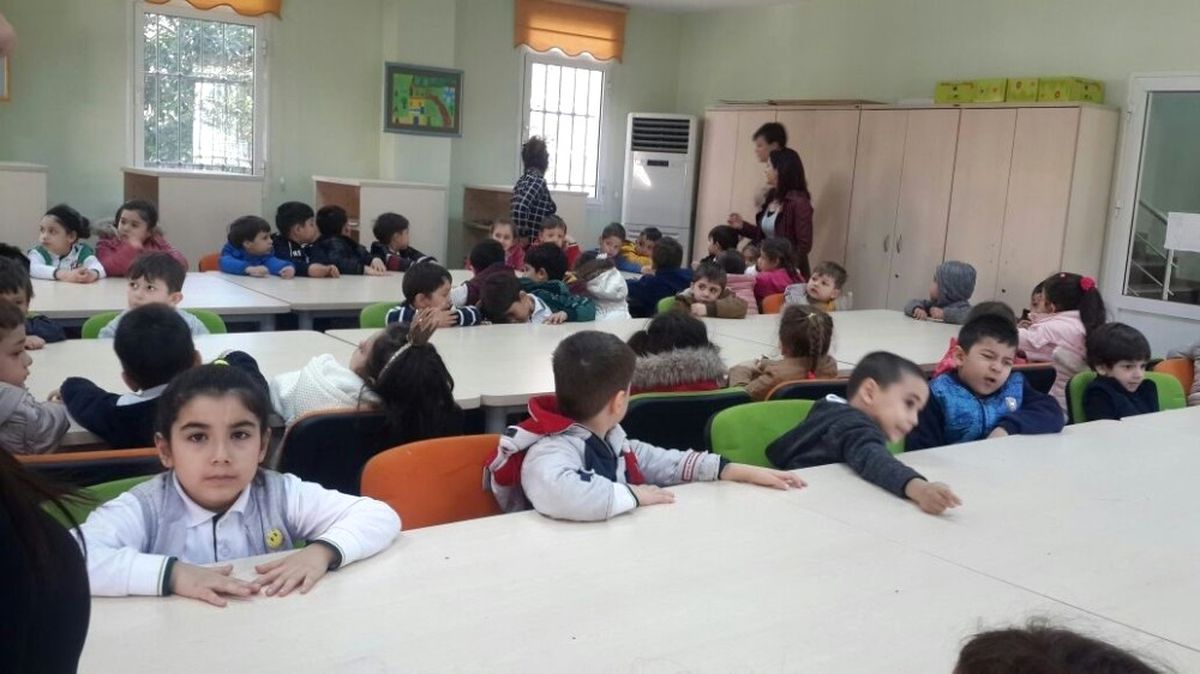 Milaslı Miniklerden Kütüphane Ziyareti