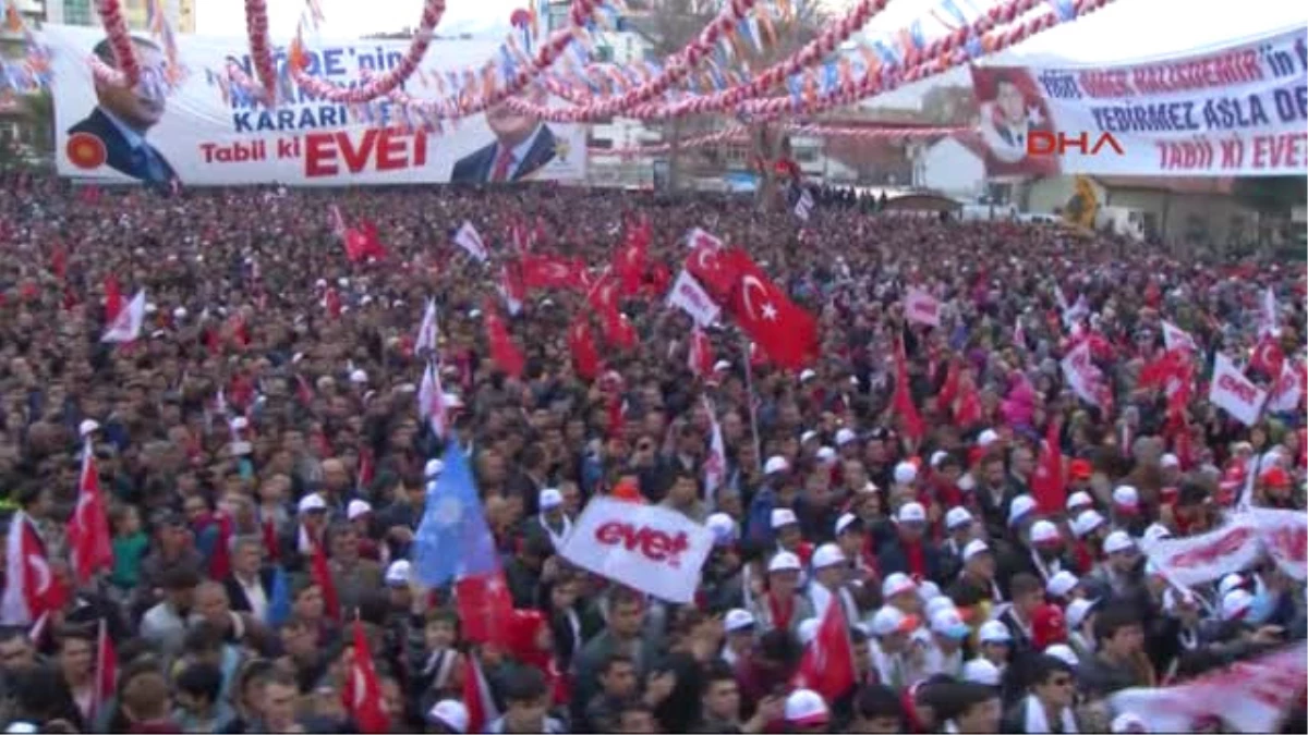 Niğde - Başbakan Yıldırım 14 Yıl Boyunca Şeytan Taşlamaktan Kalan Vakitlerde Ancak Iş Yaptık -3