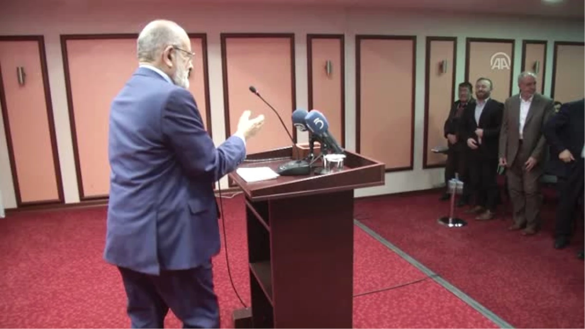 Saadet Partisi Genel Başkanı Karamollaoğlu