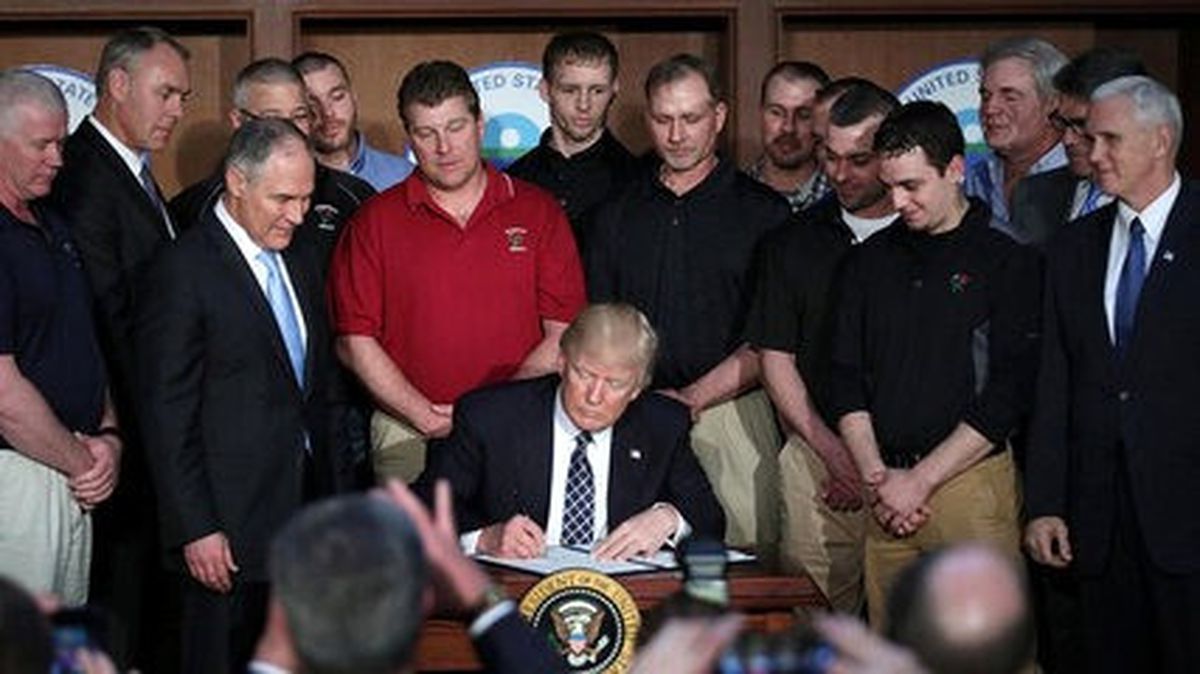 Trump Selefi Obama\'nın İklim Eylem Planı\'nı Kaldırdı