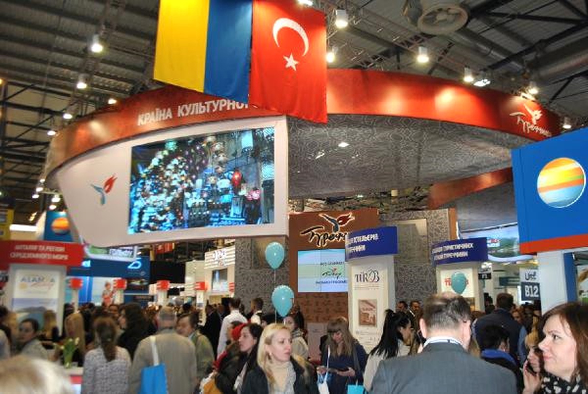 Ukrayna\'da Turizm Fuarına Türkiye Damgası