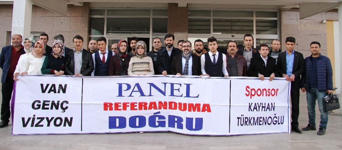 Van Genç Vizyon\' Referandum İçin Alana İndi