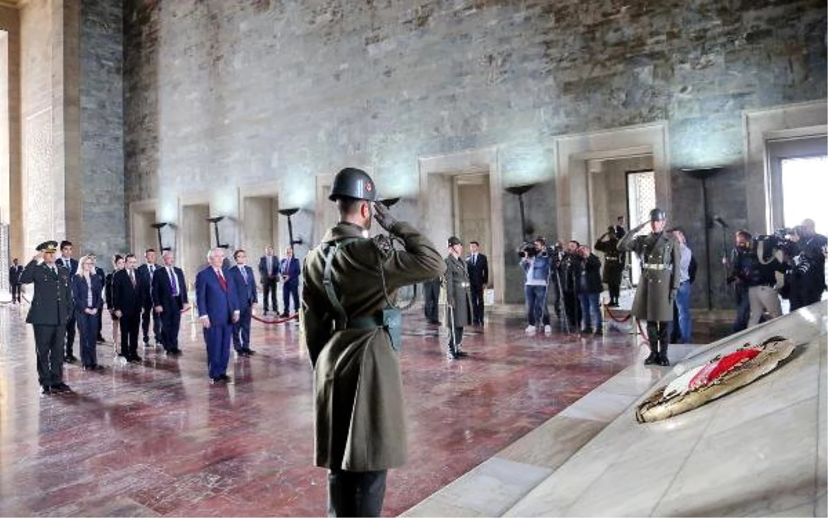 ABD Dışişleri Bakanı Rex Tillerson Anıtkabir\'i Ziyaret Etti