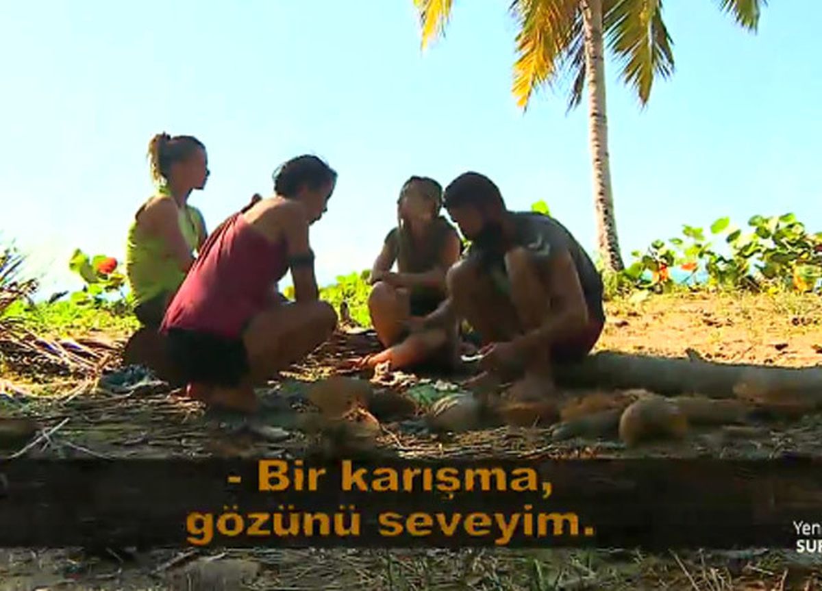Adem ve Sabriye Arasında Coconut Gerginliği...