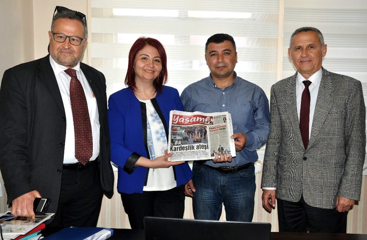 Agc\'den \'Kentte Yaşam\' Gazetesine Ziyaret