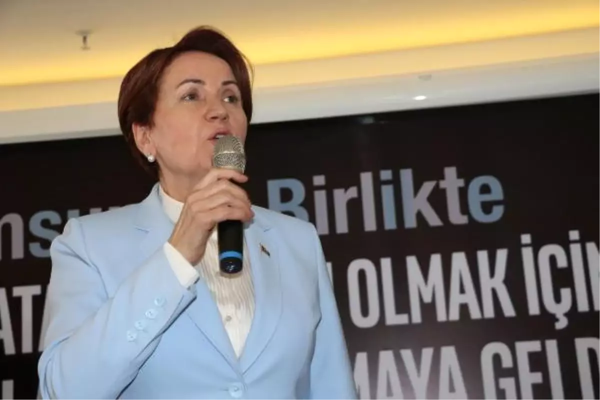 Akşener: Bu \'Ey\'lerin Sebebi Suriye\'den Geri Dönmenin Ayak Seslerini Bastırmak İçin