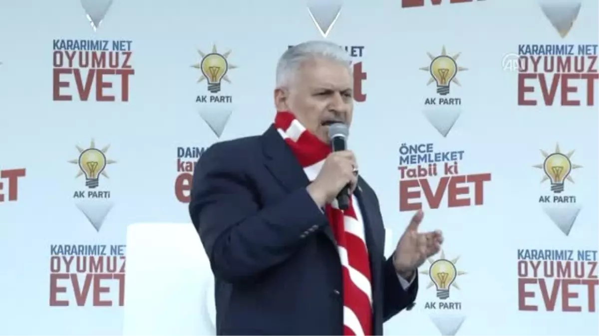 Başbakan Yıldırım: "Sürekli Iktidar Olsun Sürekli Istikrar Olsun" - Kırklareli