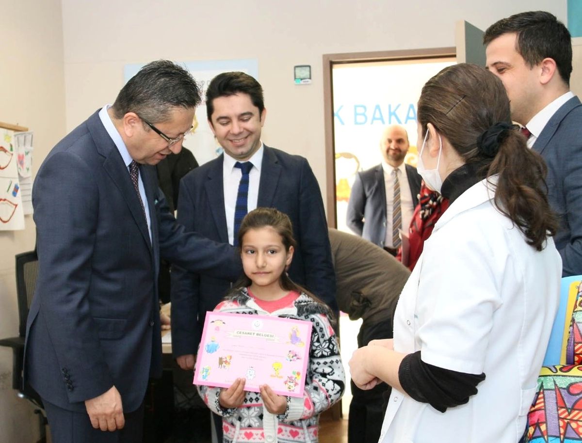 Başkan Tiryaki\'den Diş Hastanesine Ziyaret