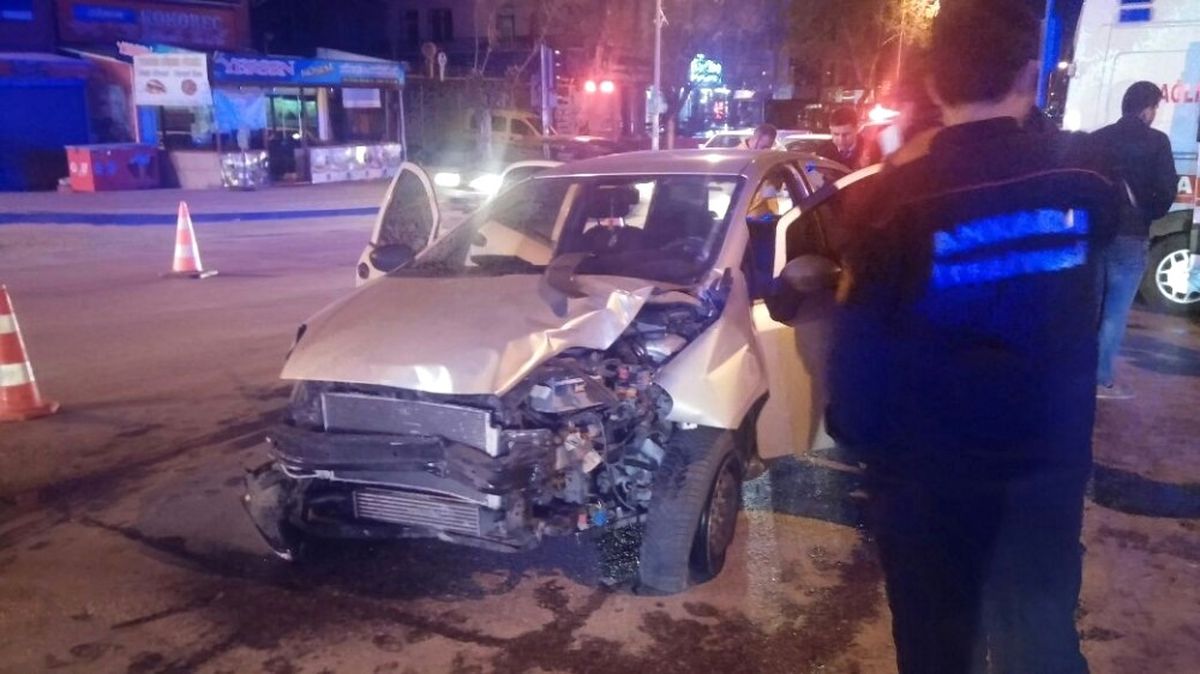 Başkent\'te Trafik Kazası