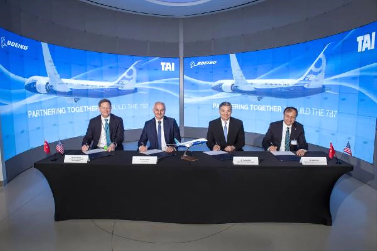 Boeing ve Taı Ortak Üretim Anlaşmasını Genişleterek Uzattı