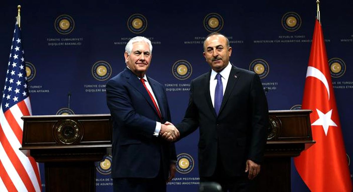 Çavuşoğlu, Tillerson ile Görüştü