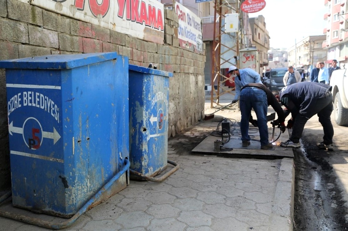 Cizre Belediyesi\'nde Temizlik ve Hijyen Çalışması