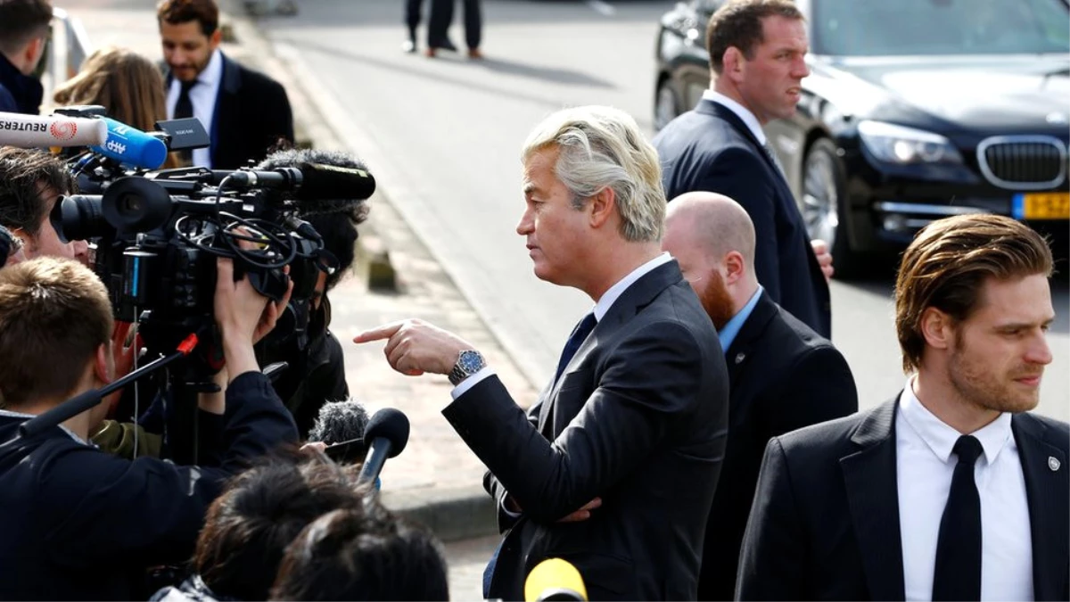 Hollandalı Wilders\'ın Belçika Ziyaretinde 57 Polisle Korunması