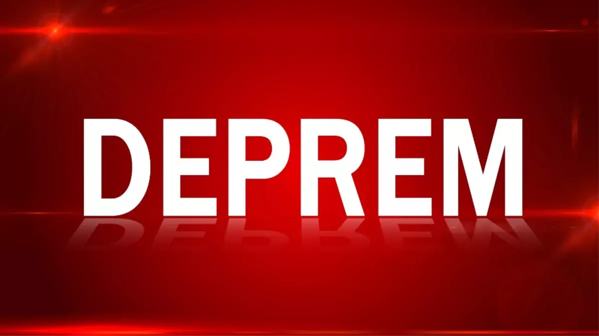 Isparta\'da Deprem