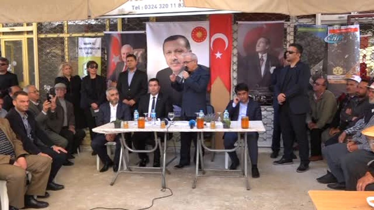 Kalkınma Bakanı Elvan, Mersin\'de Açıklaması