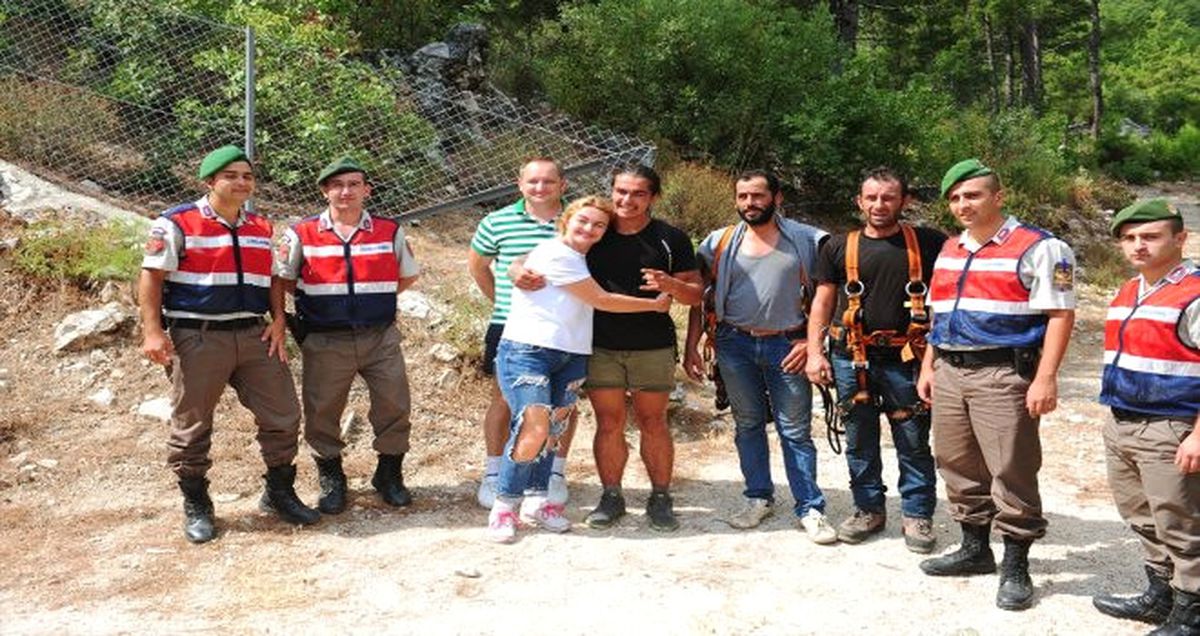 Likya Yolu\'nda Kaybolan Turistler Bulundu
