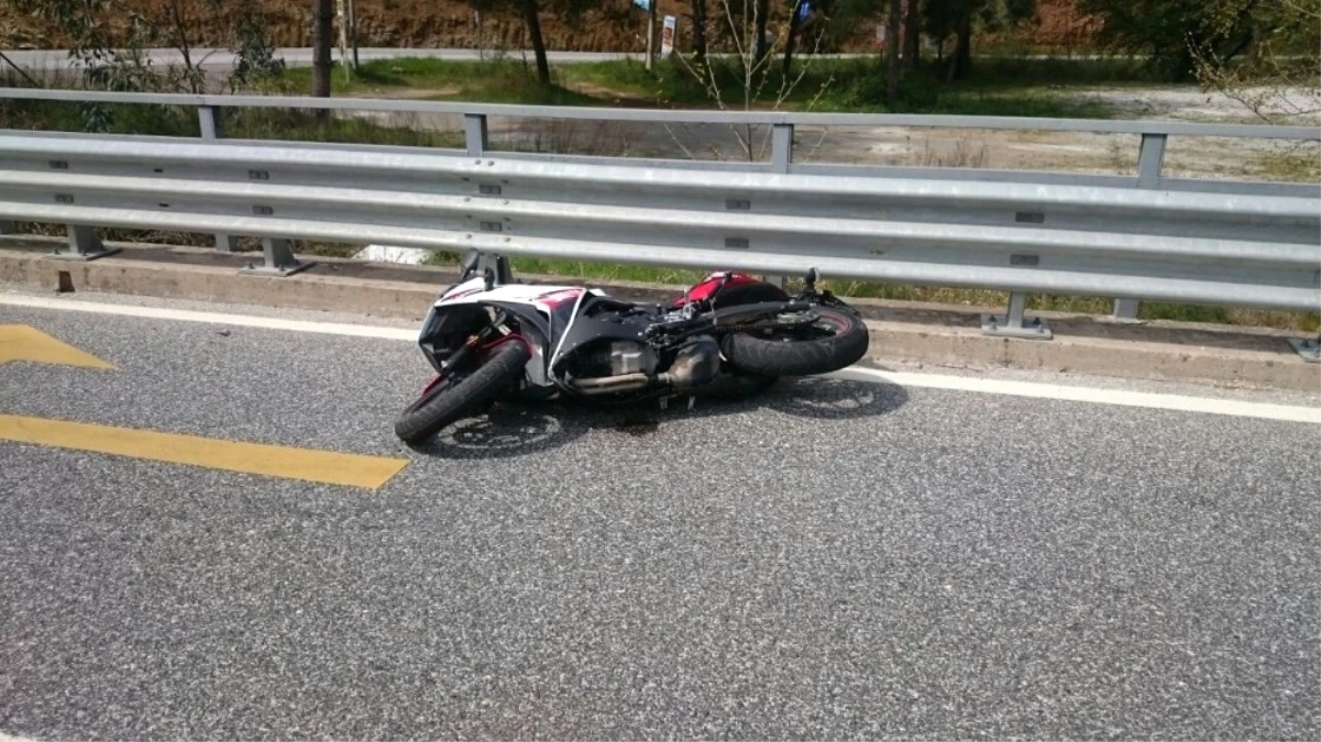 Marmaris\'te Motosiklet Kazası,1 Ölü