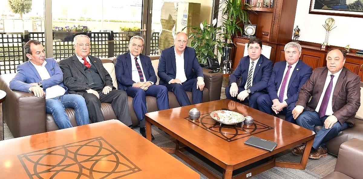 Muharrem İnce\'den Miting Öncesi Kocaoğlu\'na Ziyaret