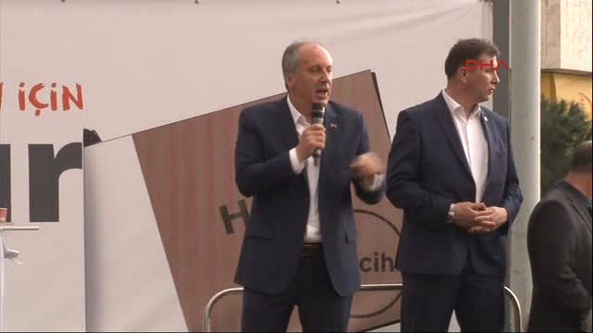 Muharrem İnce: Galatasaray, Hakan Şükür\'ü İyi Futbolcu Olduğu İçin Takıma Aldı Sen Fetö\'cü Diye...