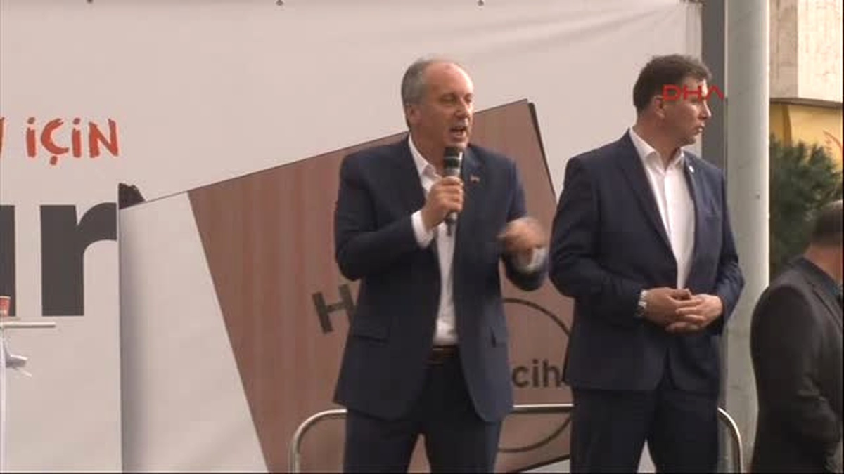 Muharrem İnce: Galatasaray, Hakan Şükür\'ü İyi Futbolcu Olduğu İçin Takıma Aldı Sen Fetö\'cü Diye...