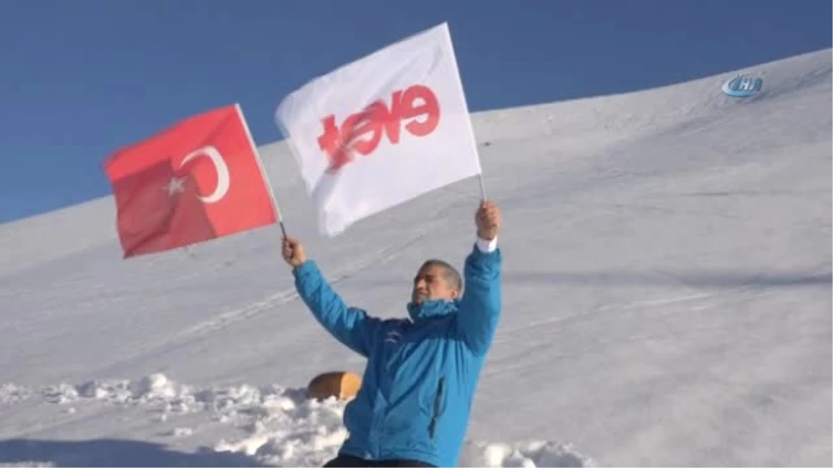 Türkücü Aydın Aydın, Kar Üzerine Balla "Evet" Yazdı