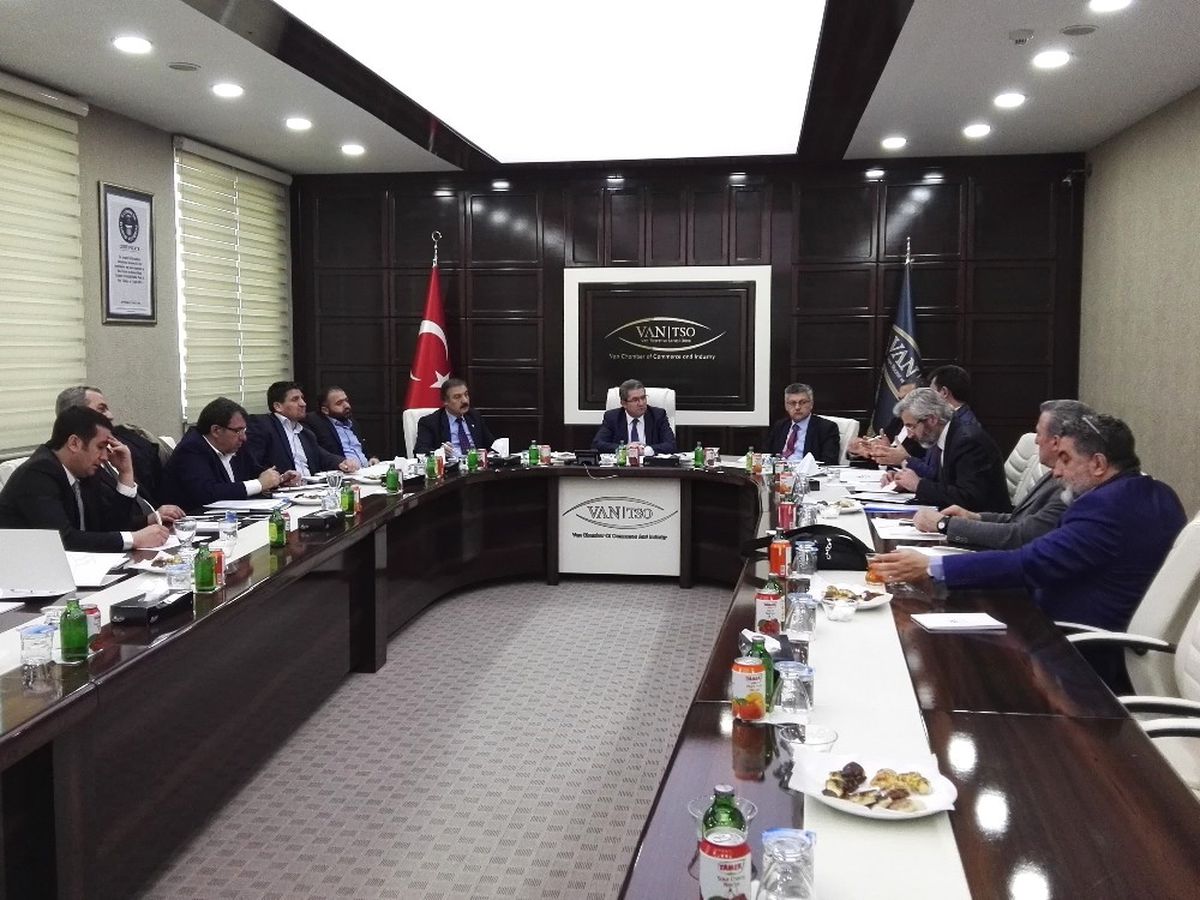 Van Ekonomi Konseyi Toplandı