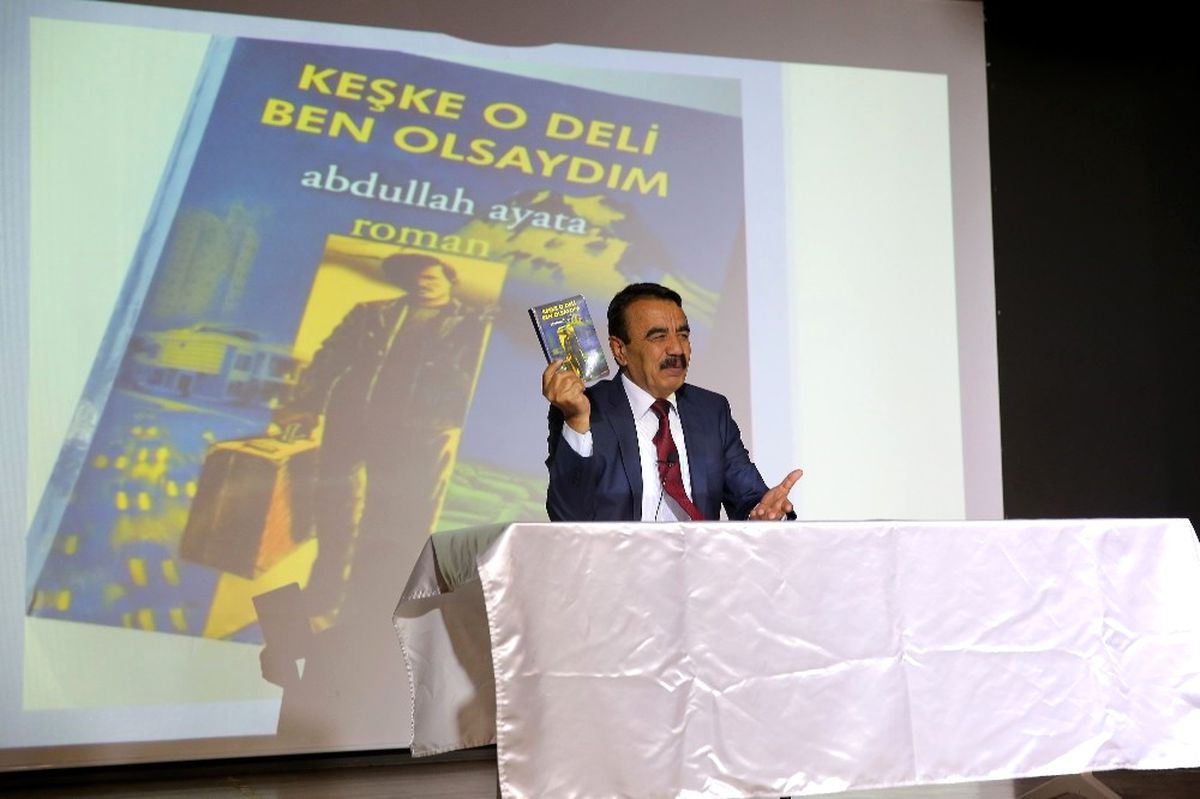 Yazar Abdullah Ayata Agü\'ye Konuk Oldu
