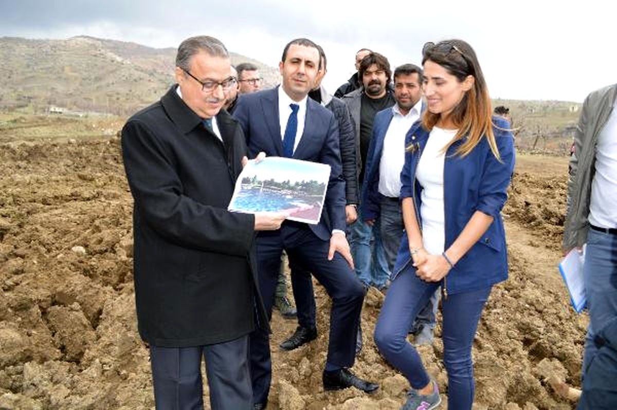 Yeni Şırnak\'ın İlk Parkı 83 Dönümlük Alanda Yaplıyor