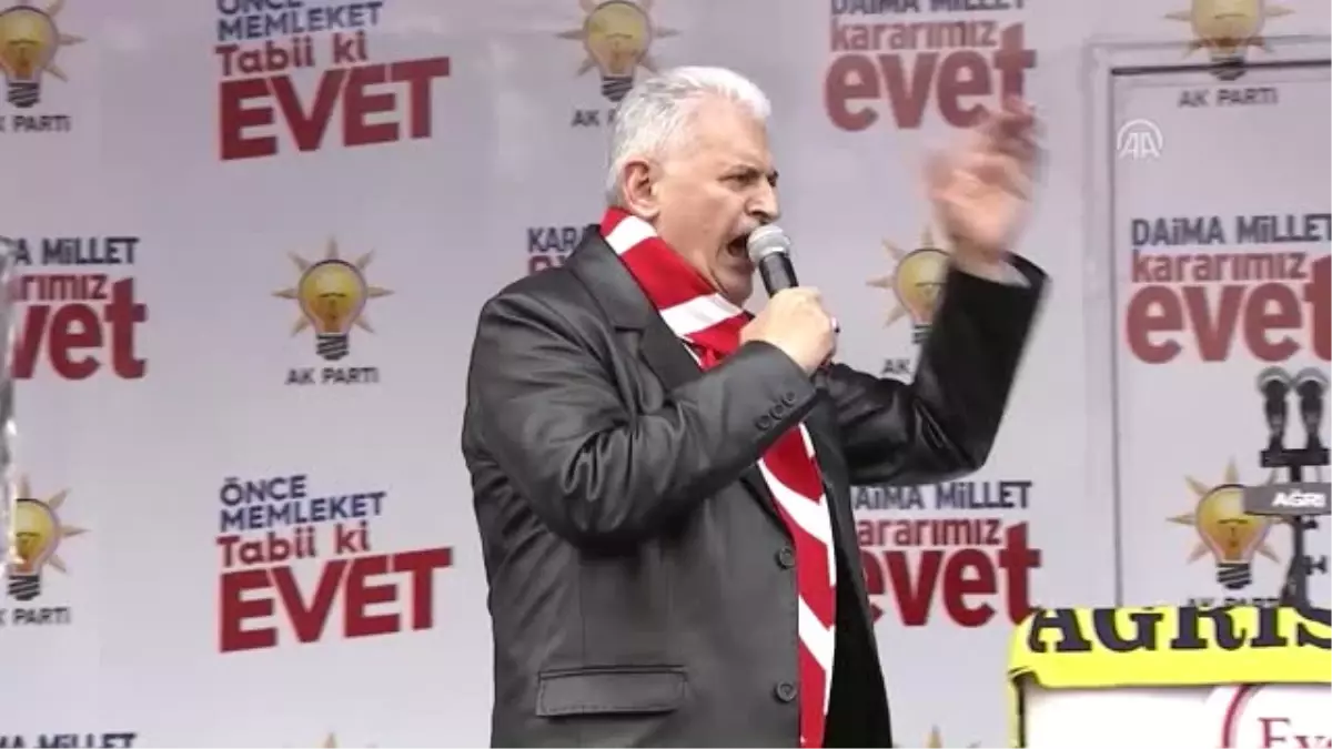 Başbakan Yıldırım: "16 Nisan\'dan Çıkacak \'Evet\' Ile Türkiye Şaha Kalkacak"