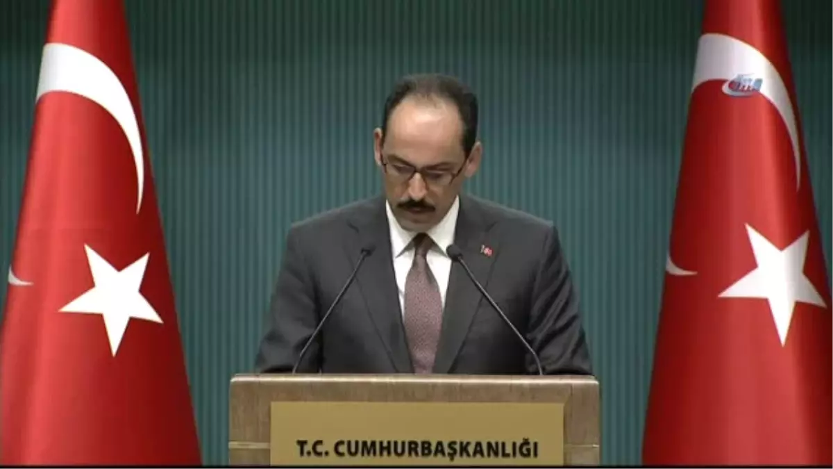 Cumhurbaşkanlığı Sözcüsü İbrahim Kalın: "57 Ülkede, 120 Temsilcilikte 14 Gün Boyunca 3 Bin 182...