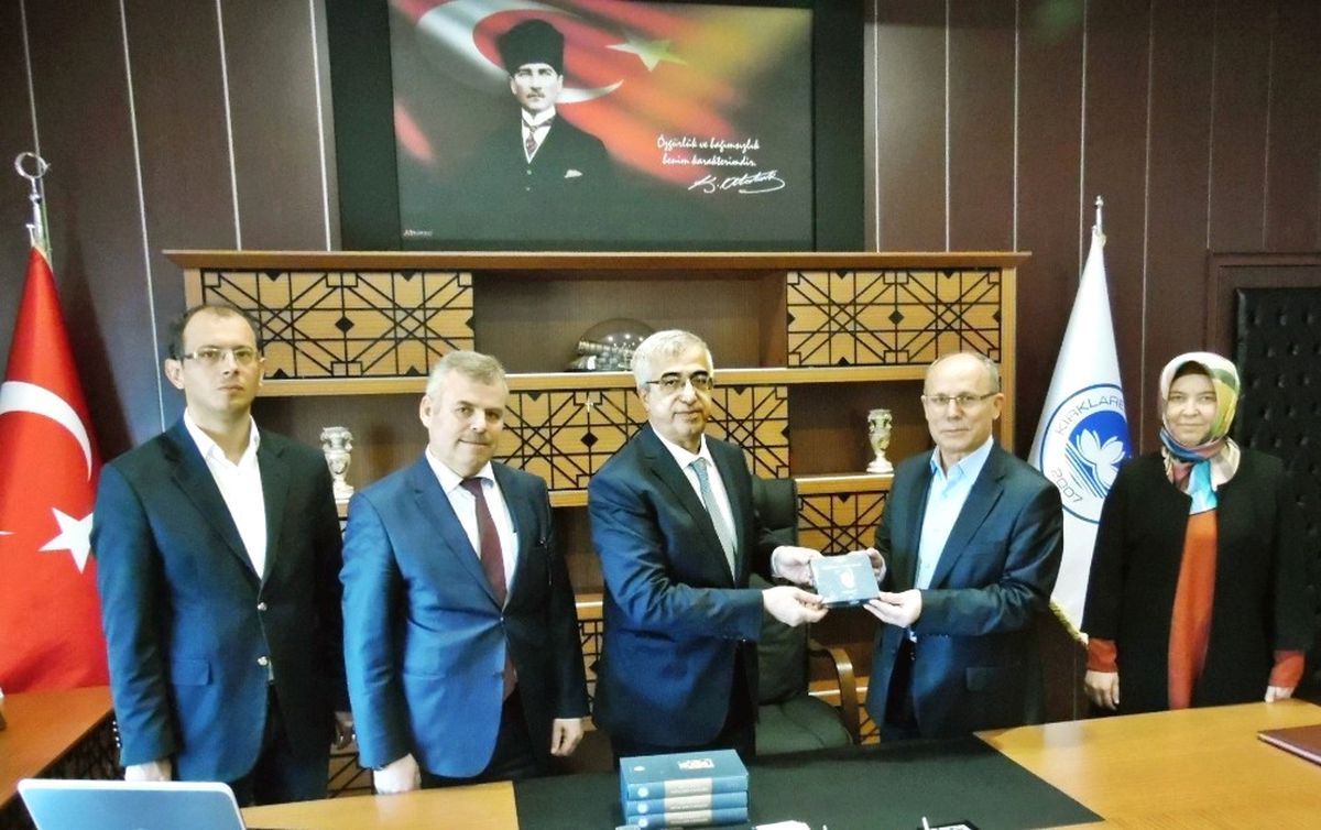 Eğitim Bir Sen Kırklareli Şubesi\'nden Rektör Şengörür\'e Ziyaret