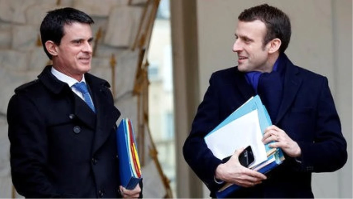 Fransa\'nın Sosyalist Eski Başbakanı Valls\'tan Macron\'a Destek