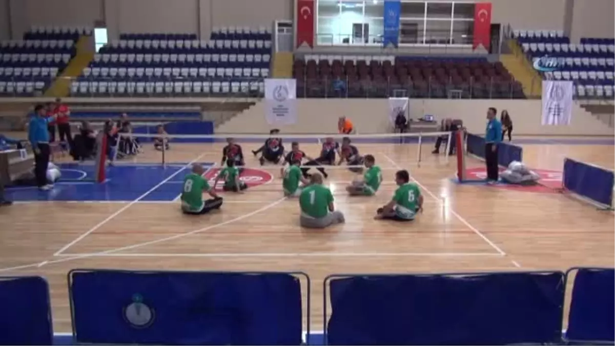 Oturarak Voleybol 1. Lig 2\'inci Etap Maçları Fethiye\'de Başladı