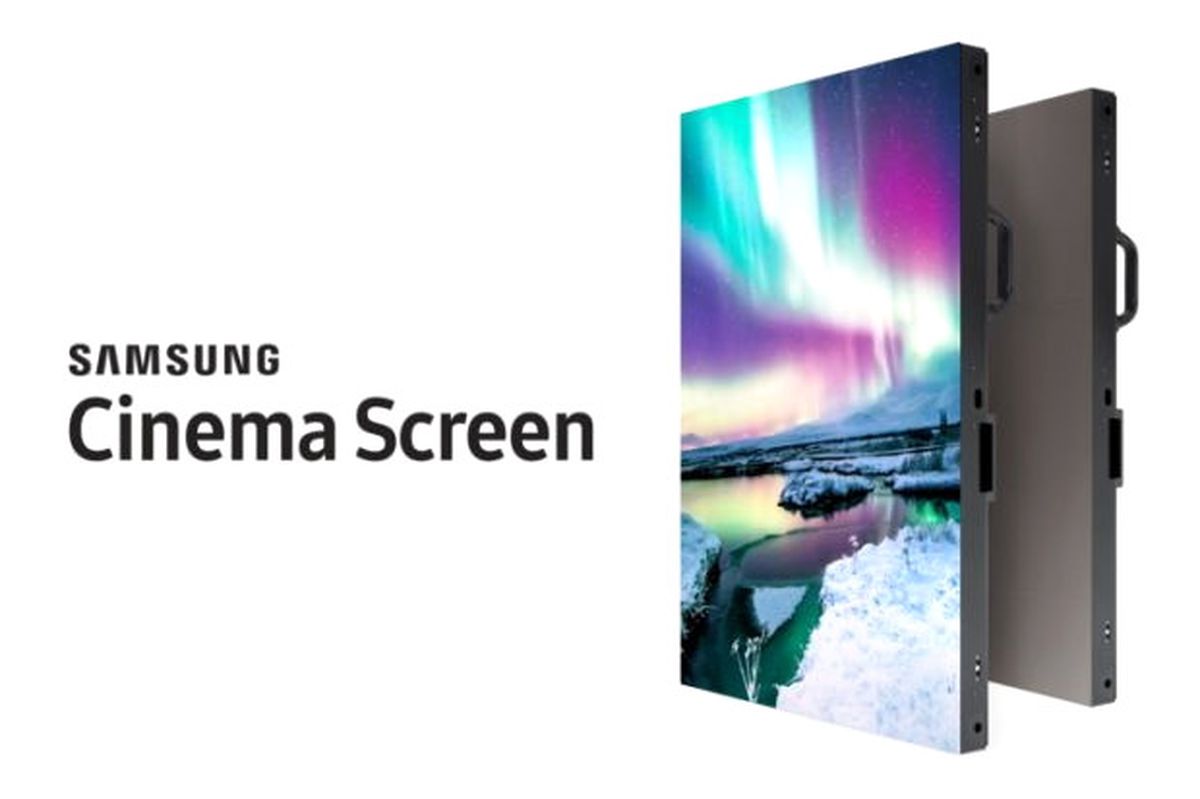 Samsung Cinema Screen 4k, Dünyanın İlk Hdr Led Sinema Ekranı