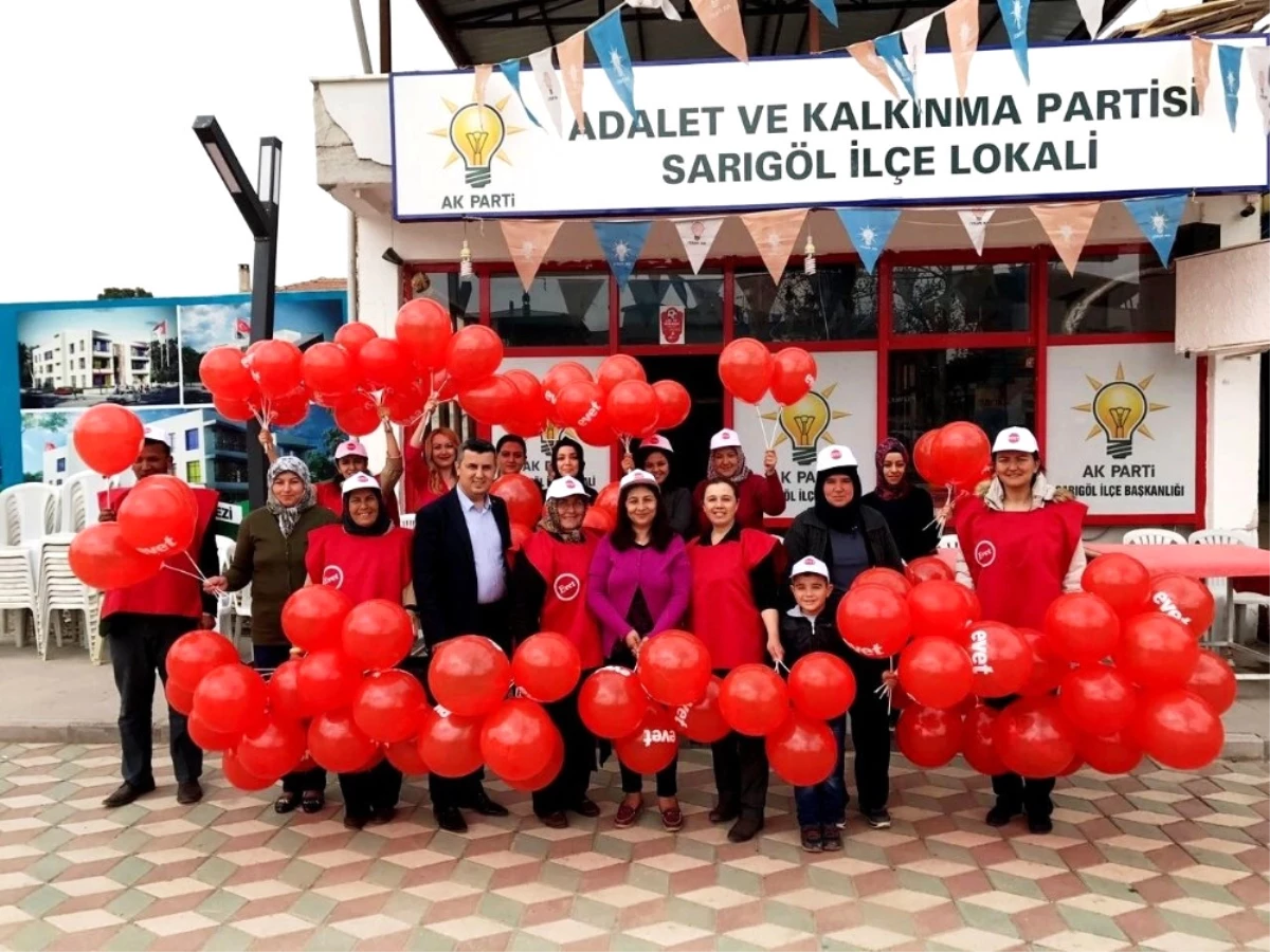 Sarıgöl AK Parti 16 Nisan\'a Hazırlanıyor