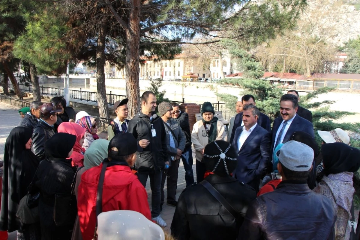 Siyasetçiler Turistlere Amasya\'yı Anlattı