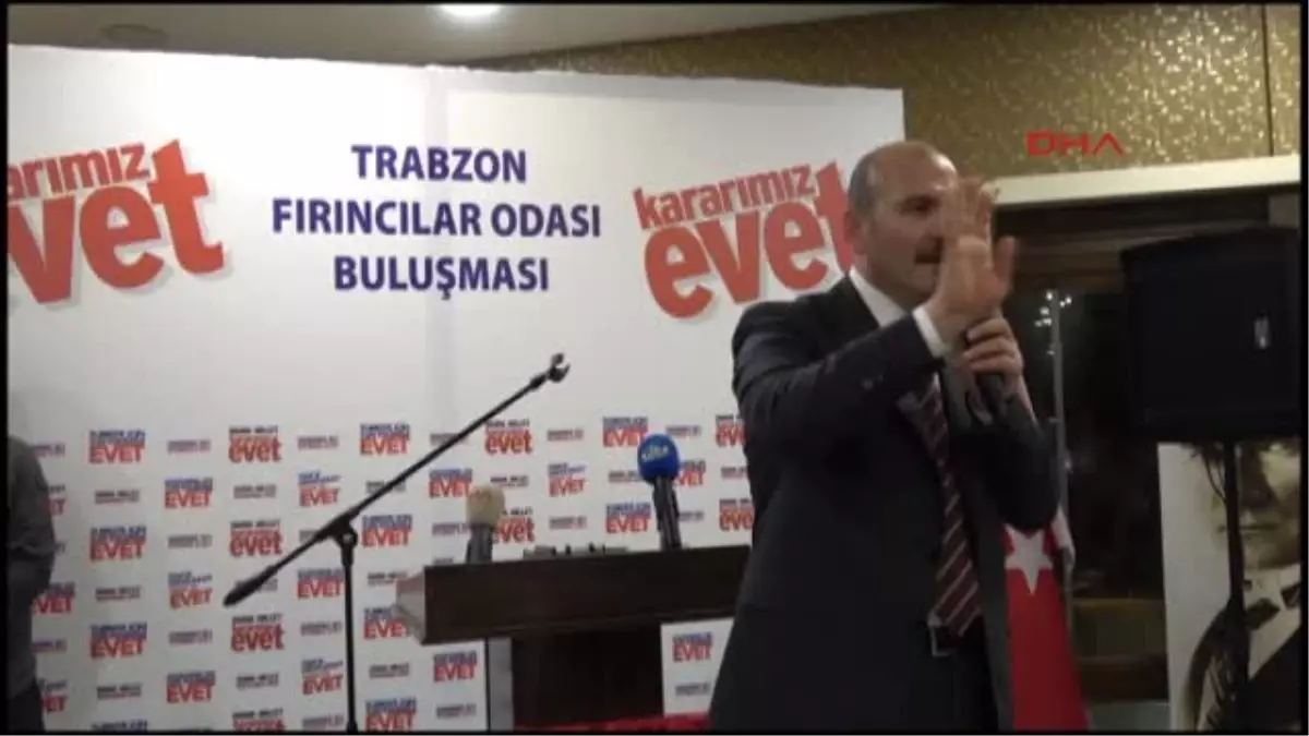 Trabzon Bakan Soylu: PKK\'nın Adını Bir Daha Kimse Anmayacak