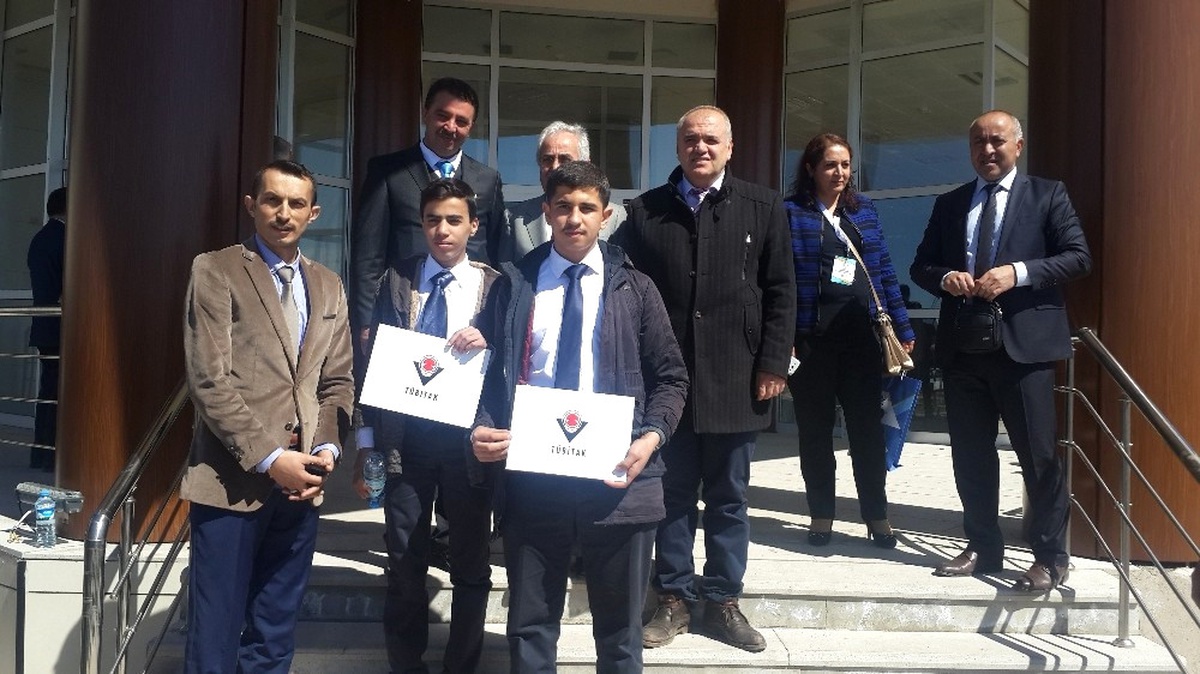 Tübitak Proje Yarışması Bölge Sergisinde Erzurum Damga Vurdu