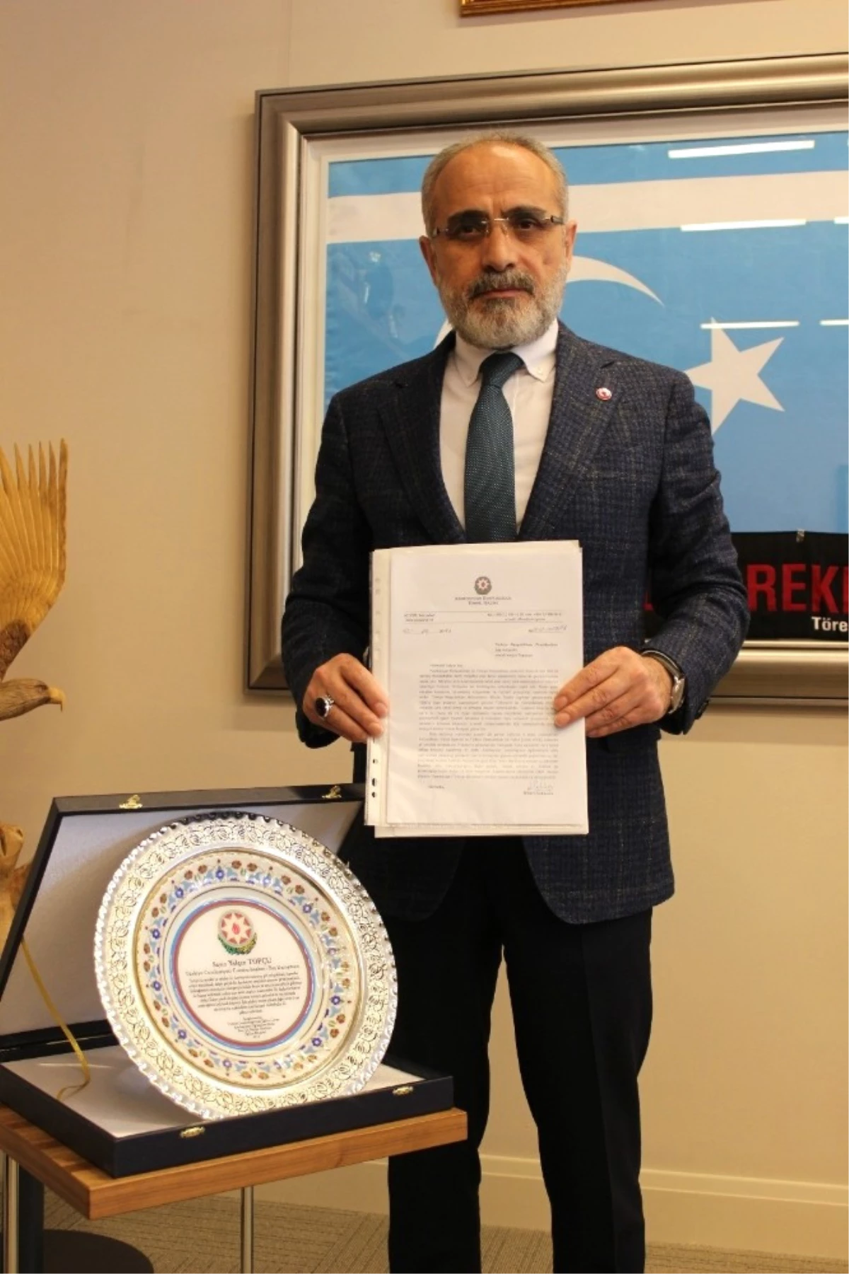 Azerbaycan\'dan Topçu\'ya Teşekkür Mektubu