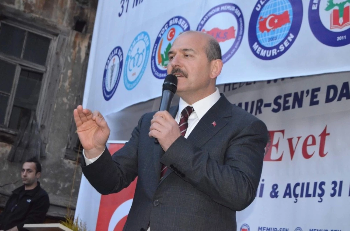 Bakan Soylu Trabzon\'da Memur Sen Sendikası Üyeleri ile Buluştu