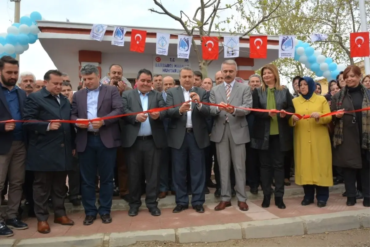 Barbaros Mahallesi, Hanımlar Lokali ve Muhtarlık Binasına Kavuştu