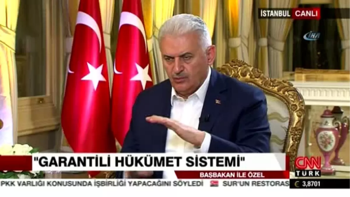 Başbakan Yıldırım: "Bakanlar da Atanıyor, O da Bir Şey Yapabilir Cumhurbaşkanı Yokken, Bunlar...